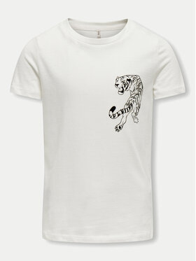 Kids ONLY Kids ONLY T-shirt 15331159 Bijela Regular Fit