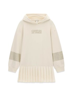 Guess Kids Guess Kids Sukienka codzienna 185302 Biały Classic Fit