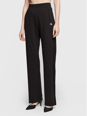 Calvin Klein Jeans Calvin Klein Jeans Teplákové kalhoty J20J220268 Černá Regular Fit