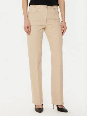 Guess Guess Текстилни панталони 4BGA02 7173A Бежов Regular Fit
