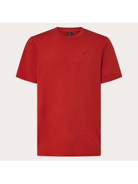 Oakley Oakley T-Shirt FOA404900 Czerwony Regular Fit