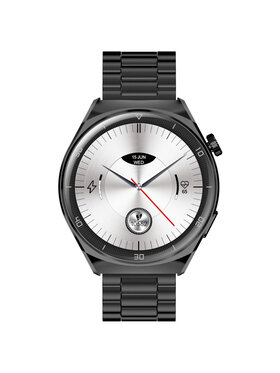 Garett Garett Smartwatch V12_CZAR Czarny