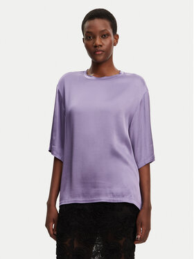 ViCOLO ViCOLO Särkpluus TD0013 Lilla Relaxed Fit