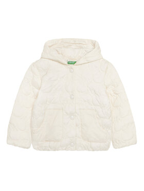 United Colors Of Benetton United Colors Of Benetton Giacca di transizione 2YCUGN042 Écru Regular Fit