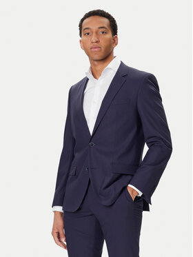 HUGO HUGO Uzvalks Henry/Getlin232X 50547345 Tumši zils Slim Fit