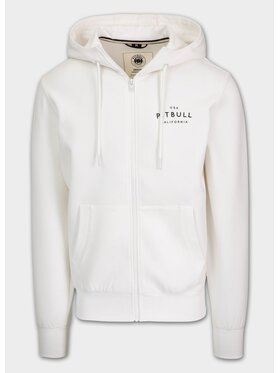 PITBULL PITBULL Bluza Bluza męska rozpinana z kapturem SAMPSON L Biały Regular Fit