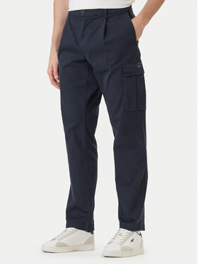 Aeronautica Militare Aeronautica Militare Szövet nadrág 261PA1718UCT04331 Sötétkék Regular Fit