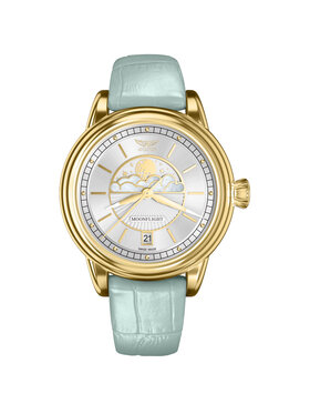 Aviator Aviator Zegarek V.1.33.1.343.4M Niebieski