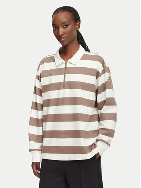 adidas adidas Sweatshirt Essentials Contemporary French Terry Longsleeve KF6252 Braun Regular Fit