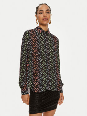 PINKO Pinko Koszula Camicia 104011 A23B Czarny Regular Fit