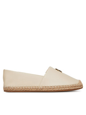 Tommy Hilfiger Tommy Hilfiger Espadrilles Th Logo Leather Espadrille FW0FW08540 Beige