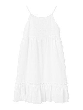 NAME IT NAME IT Φόρεμα καλοκαιρινό 13227423 Λευκό Regular Fit
