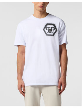 PHILIPP PLEIN PHILIPP PLEIN Tričko 29027 Biela Regular Fit