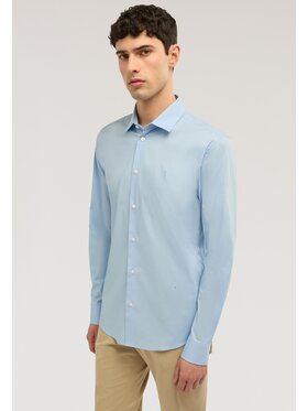 Trussardi Trussardi Koszula 5004N000052N004 Turkusowy Regular Fit