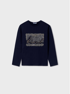 Mayoral Mayoral Bluză 830 Bleumarin Regular Fit