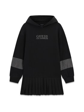 Guess Kids Guess Kids Sukienka codzienna 185302 Czarny Classic Fit