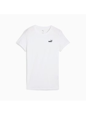 Puma Puma T-Shirt Ess Small No. 1 Logo Tee 682372 Biały Regular Fit