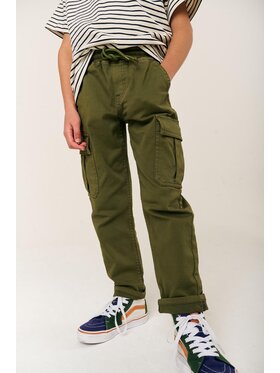 Tumble 'N Dry Tumble 'N Dry Spodnie materiałowe 84/35700/21522/6192 Zielony Regular Fit