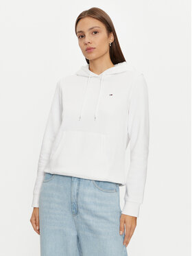 Tommy Jeans Tommy Jeans Sweatshirt DW0DW19958 Weiß Regular Fit