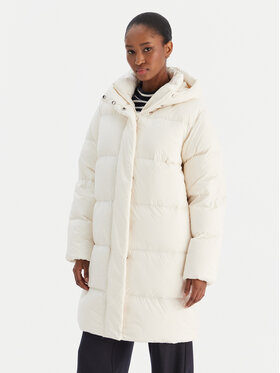 Tommy Hilfiger Tommy Hilfiger Пухено яке Modern WW0WW46535 Екрю Regular Fit