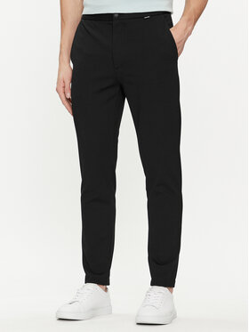 Calvin Klein Calvin Klein Pantaloni di tessuto K10K113647 Nero Comfort Fit