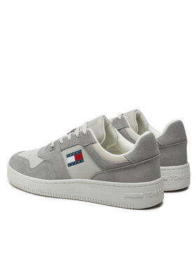 Tommy Jeans Tenisice Tjm Basket Leather EM0EM01440 Siva