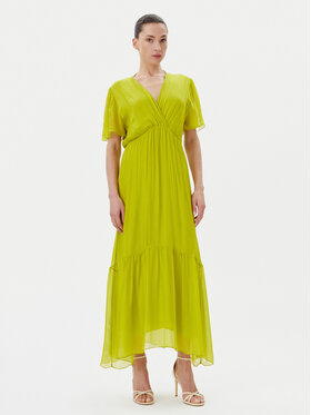 Haveone Haveone Φόρεμα καλοκαιρινό AFF-N006 Μπεζ Loose Fit