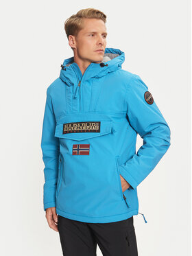 Napapijri Napapijri Bunda anorak Rainforest Pocket 2 NP0A4GMD Modrá Regular Fit