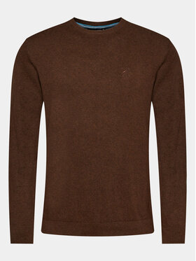 INDICODE INDICODE Kampsun Wildman 35-697 Pruun Regular Fit