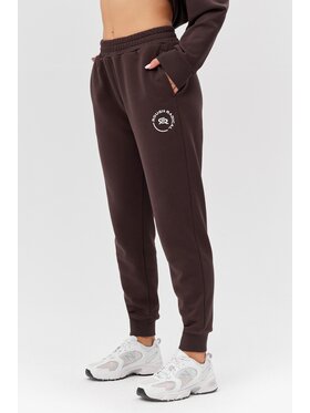 ROUGH RADICAL ROUGH RADICAL Spodnie dresowe COTTON ACTIVE JOGGERS WOMEN Brązowy Regular Fit