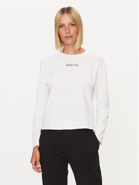 United Colors Of Benetton United Colors Of Benetton Сорочка-піжама 30963M04S Білий Regular Fit