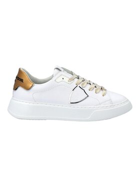 Philippe Model Philippe Model Sneakers PHILIPPE MODEL Sneaker Donna BTLD VS04 Bianco Oro bianco