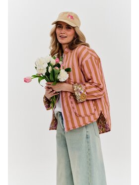 NAOKO NAOKO Bunda pro přechodné období Funky Nectar Růžová Regular Fit