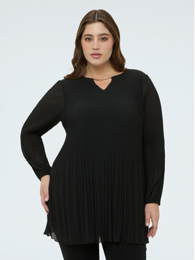 Fiorella Rubino Fiorella Rubino Bluzka 2047T002429N033 Czarny A-Line Fit