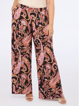 Fiorella Rubino Fiorella Rubino Pantaloni di tessuto P806L102332N0R6 Nero Regular Fit