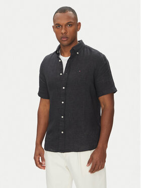 Tommy Hilfiger Tommy Hilfiger Košulja MW0MW35207 Crna Regular Fit