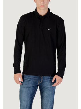 Armani Exchange Armani Exchange Polo XM001288 AF17321 Czarny Casual Fit
