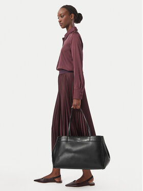 Calvin Klein Calvin Klein Geantă Ck Croc Snap Large Tote LV04F3904G Negru