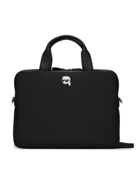 KARL LAGERFELD KARL LAGERFELD Portatīvā datora soma 235W3262 Melns