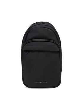 Tommy Hilfiger Tommy Hilfiger Geantă crossover Th Repreve Sling Bag AM0AM13363 Negru