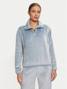 K-Way K-Way Fleecová mikina Viv K5131NW Modrá Regular Fit