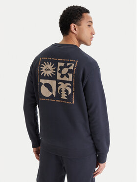 Quiksilver Quiksilver Felpa Salt Water EQYFT05196 Blu scuro Regular Fit