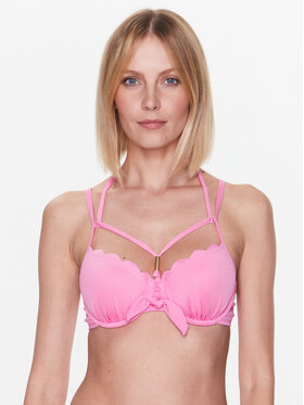 Hunkemöller Hunkemöller Bikini-Oberteil Scallop 201941 Rosa