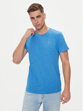 Tommy Jeans Tommy Jeans T-shirt Jaspe DM0DM09586 Plava Slim Fit