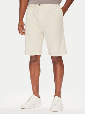 Guess Guess Szorty materiałowe M5GD26 WH4GA Beżowy Regular Fit