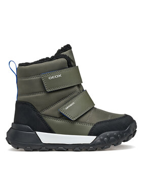 Geox Geox Cizme de zăpadă J Trekkyup Boy B Abx J66MBA 0FU54 C3XK4 D Verde închis