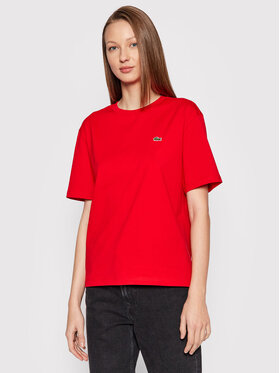 Lacoste Lacoste T-Shirt TF5441 Κόκκινο Regular Fit