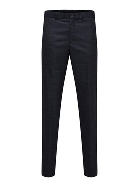 Selected Homme Selected Homme Текстилни панталони Marlow 16086552 Тъмносин Slim Fit