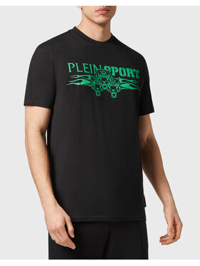 Plein Sport Plein Sport T-Shirt 1059 Czarny Regular Fit