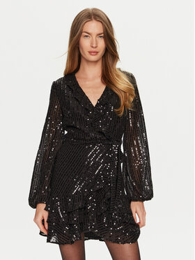 BARDOT BARDOT Kokteilinė suknelė 59330DB4 Juoda Regular Fit